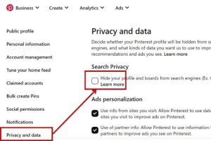 como hacer cuenta de pinterest privada