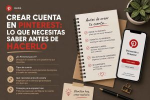 Como crear cuenta en Pinterest