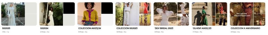 Tableros de Panambi en Pinterest: el de SS2025 tiene un solo pin